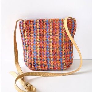 Woven Rainbow Sharif Purse